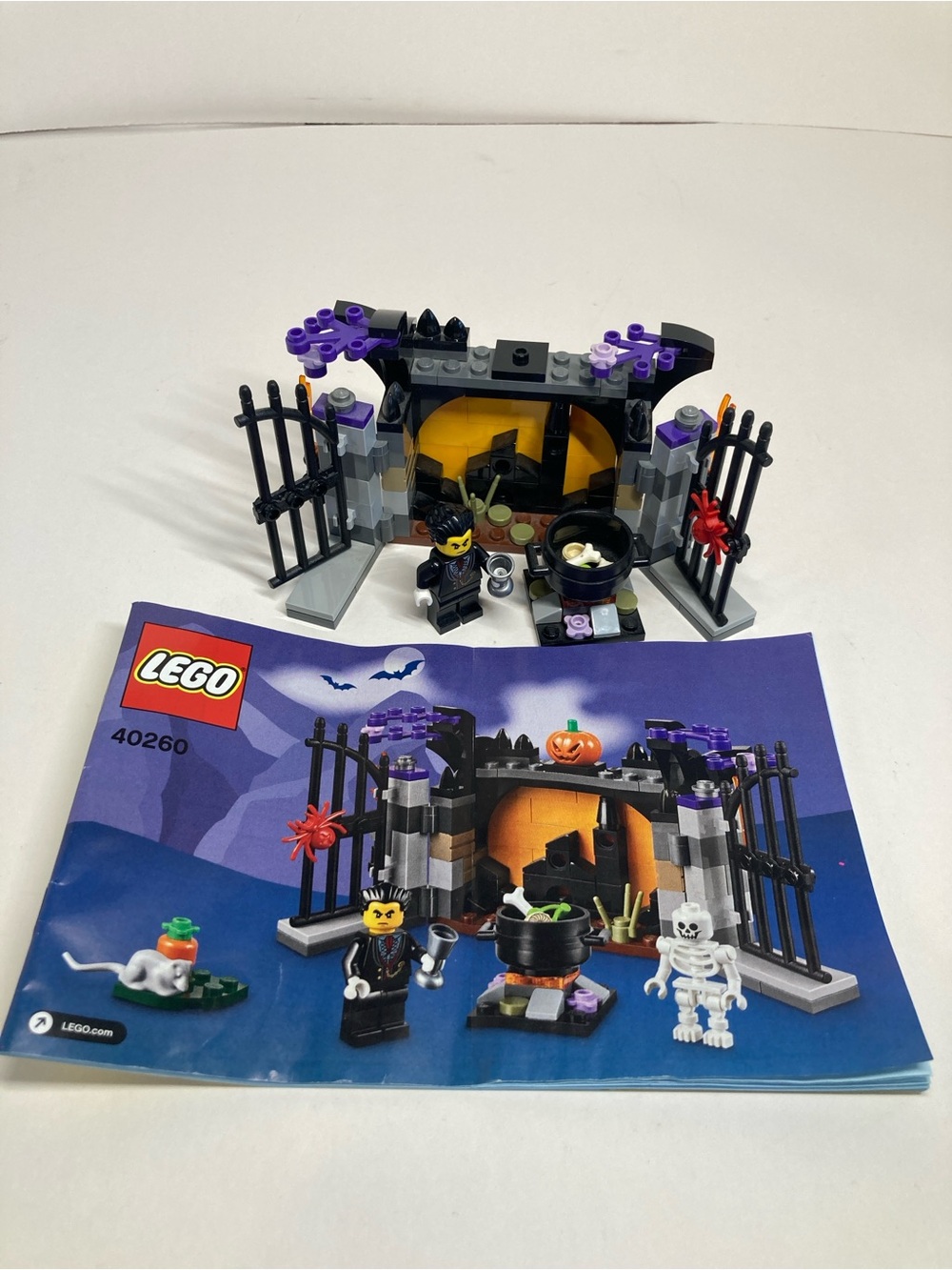 LEGO Halloween Haunt 40260 With Manual Incomplete Vampire